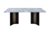 Picture of VAREN 63"/71" Microcrystalline Stone Top Dining Table