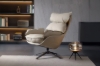 Picture of [FLOOR MODEL CLEARANCE] EAMER 360° Swivel Lounge Chair (Beige)
