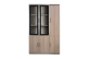 Picture of [FLOOR MODEL CLEARANCE]FOCUS Office System 3-Door Bookshelf & Display Unit