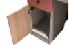 Picture of [FLOOR MODEL CLEARANCE] FOCUS Office System 4-Seater Desk with Cabinets