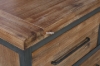 Picture of [FLOOR MODEL CLEARANCE] KANSAS 2-Darwer Acacia Wood Nightstand (Walnut)