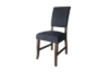 Picture of [FLOOR MODEL CLEARANCE]LINON High Back Dining Chair (Dark Blue)