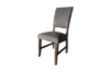 Picture of [FLOOR MODEL CLEARANCE]LINON High Back Dining Chair (Grey)