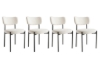 Picture of NOLA Teddy Fabric Dining Chair (Off White)