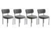 Picture of NOLA Teddy Fabric Dining Chair (Grey)