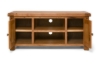 Picture of [FLOOR MODEL CLEARANCE] WESTMINSTER Solid Oak 2-Door TV Unit
