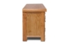 Picture of [FLOOR MODEL CLEARANCE] WESTMINSTER Solid Oak 2-Door TV Unit
