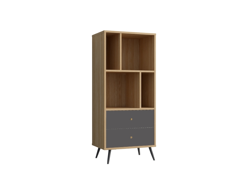 Picture of [FLOOR MODEL CLEARANCE] RIO Bookcase Large - Light Color