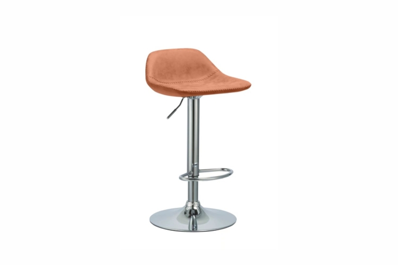 Picture of [FLOOR MODEL CLEARANCE] MANTIS Adjustable Swivel Gas Lift Bar Stool - Brown