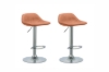 Picture of [FLOOR MODEL CLEARANCE] MANTIS Adjustable Swivel Gas Lift Bar Stool - Brown