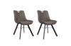 Picture of [FLOOR MODEL CLEARANCE]ATOKA Fabric Dining Chair (Dark Gray)