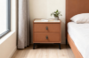 Picture of [FLOOR MODEL CLEARANCE]  CUBA 2-Drawer Nightstand (Brown)