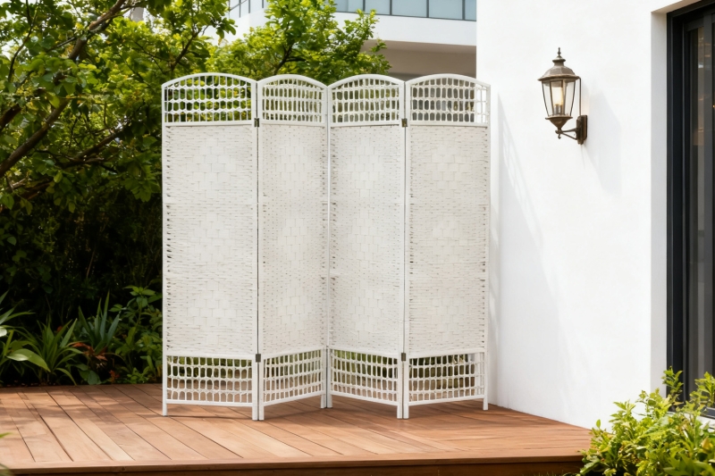Picture of [FLOOR MODEL CLEARANCE] SAMPAN Room Divider (White)