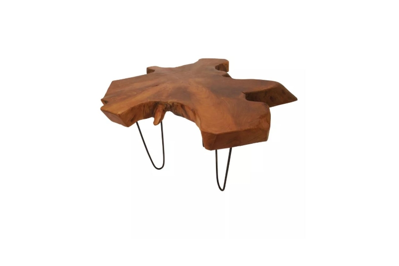 Picture of [FLOOR MODEL CLEARANCE] ROOTRA 27.5" Irregular Teak Root Side Table