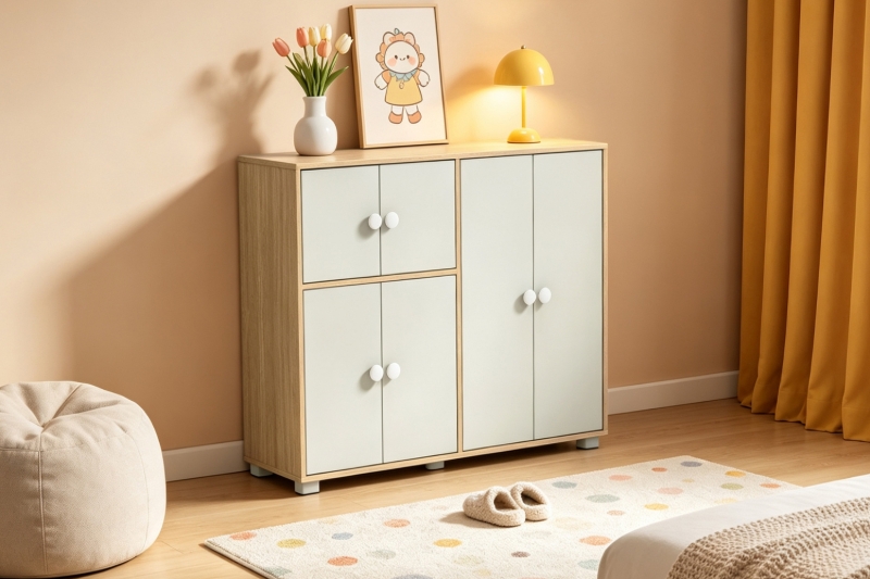 Picture of KAIRA 6-Door Kids Wardrobe/Storage Cabinet