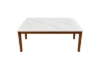 Picture of HARU Solid Wood Dining table with Sintered Stone Top  - 63"