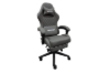 Picture of TURBO 360° Swivel Height-Adjustable Gaming Chair with Reclining Backrest, Lumbar Support & Footrest (Grey)