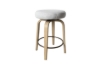 Picture of LUKE H25.5" 360° Swivel Counter Height Stool (Beige) - 2 Chairs in 1 Carton
