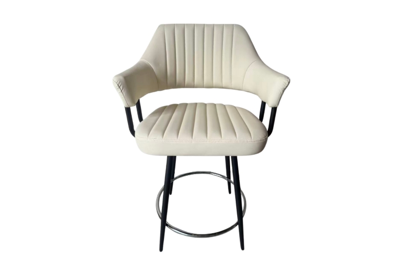 Picture of AMARO 360° Swivel Counter Height Chair with Footrest - Each