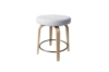 Picture of LUKE H23" 360° Swivel Counter Height Stool (Beige) - 2 Chairs in 1 Carton