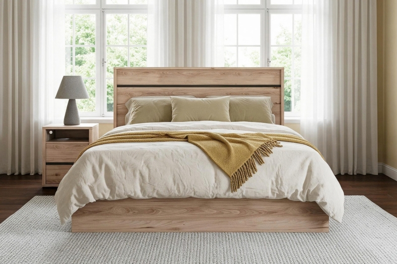 Picture of OAKFORD Bed Frame in Queen/Eastern King Size