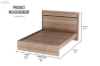 Picture of OAKFORD Bed Frame in Queen/Eastern King Size