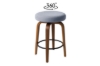 Picture of LUKE H25.5" 360° Swivel Counter Height Stool (Grey)