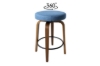 Picture of LUKE H25.5" 360° Swivel Counter Height Stool (Blue)