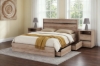 Picture of OAKFORD Bed Frame with Two Movable Storage Drawers in Queen/Eastern King Size