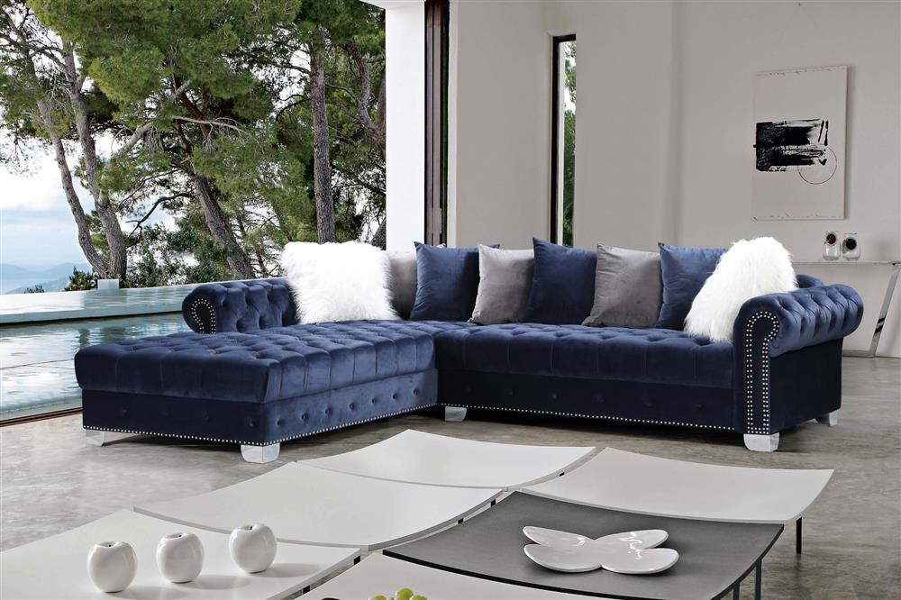 What is the facing left/facing right configuration on an LShape sofa